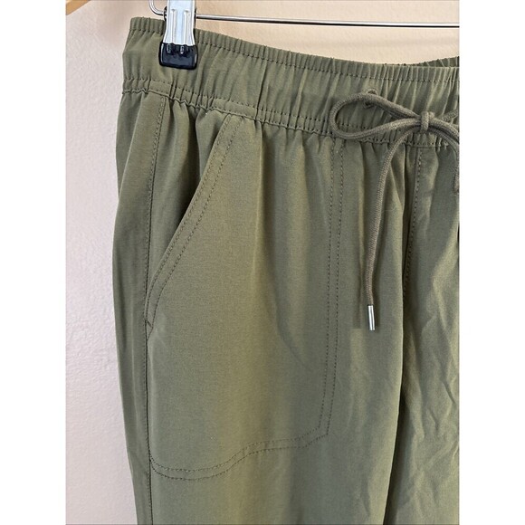 American Eagle Women’s XS Advanced Stretch Joggers Green Olive Pants - Picture 2 of 7
